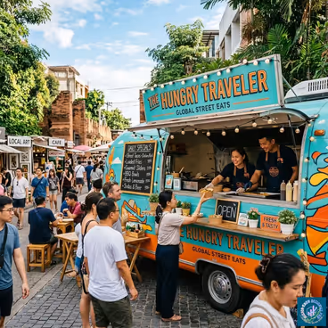เว็บไซต์ร้านอาหาร Food Truck และร้านอาหารเคลื่อนที่